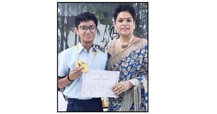 Harshiv grabs the gold in Karate Championship