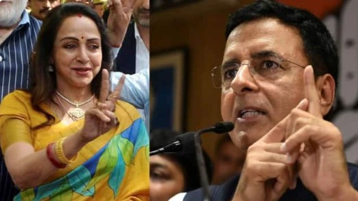 एक्शन लें कांग्रेस अध्यक्ष, सुरजेवाला को ECI का नोटिस; हेमा मालिनी पर टिप्पणी कर फंसे