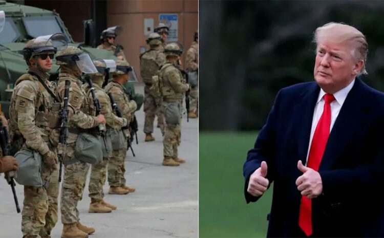 California Vs Trump: सेना भेजने पर US प्रेसिडेंट के खिलाफ केस, अराजकता फैलाने का आरोप